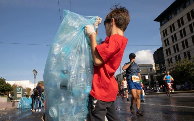 Ανακύκλωση: Πάνω από 12 τόνοι υλικά στον Μαραθώνιο