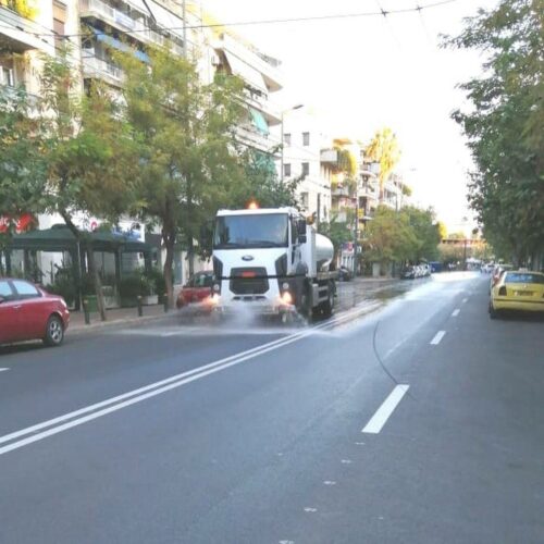 Λαμπρινή: Επιχείρηση καθαριότητας στην περιοχή
