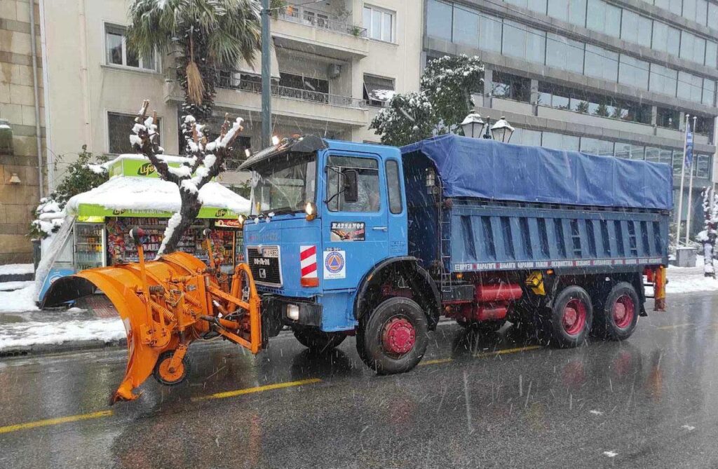 Χιόνια Αθήνα