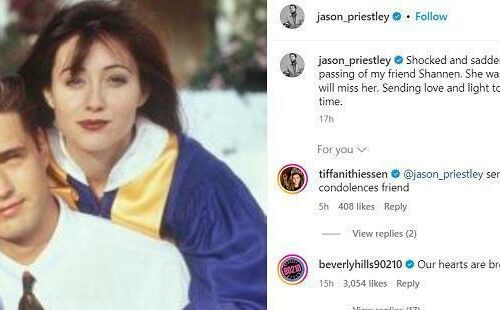 Shannen Doherty: Το συγκινητικό μήνυμα του Μπράντον