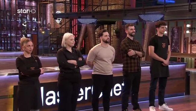 MasterChef: Αυτή είναι η πεντάδα του τελικού – Ποιος αποχώρησε