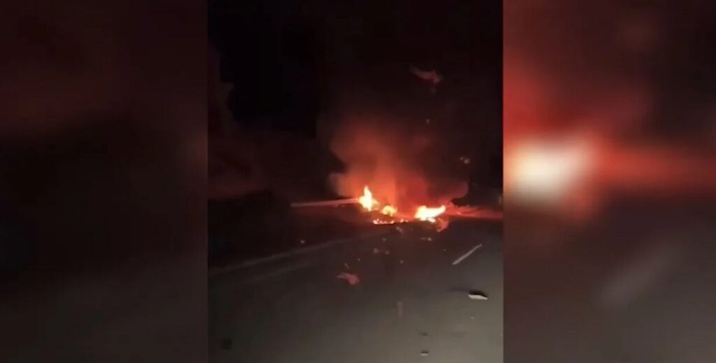 Ντιόγκο Ζότα: Νέο συγκλονιστικό βίντεο με το φλεγόμενο αυτοκίνητο